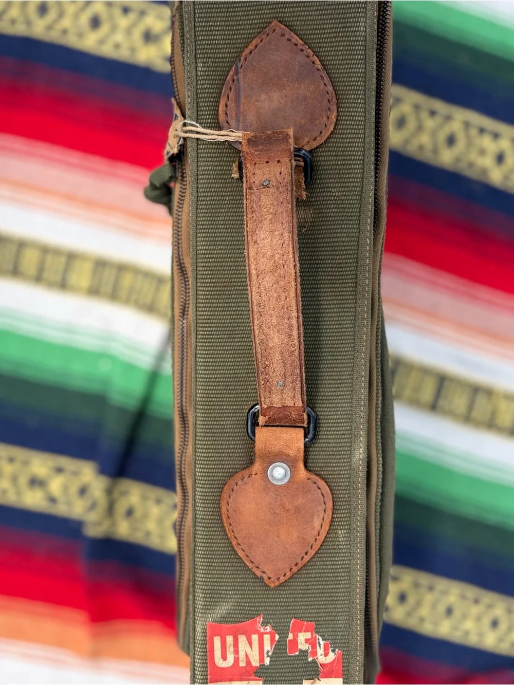 WWII B4 USAF officer garmet bag